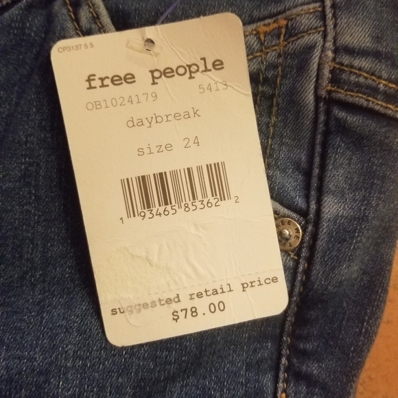 Free People Riley Skinny Jeans - Picture 2 of 3